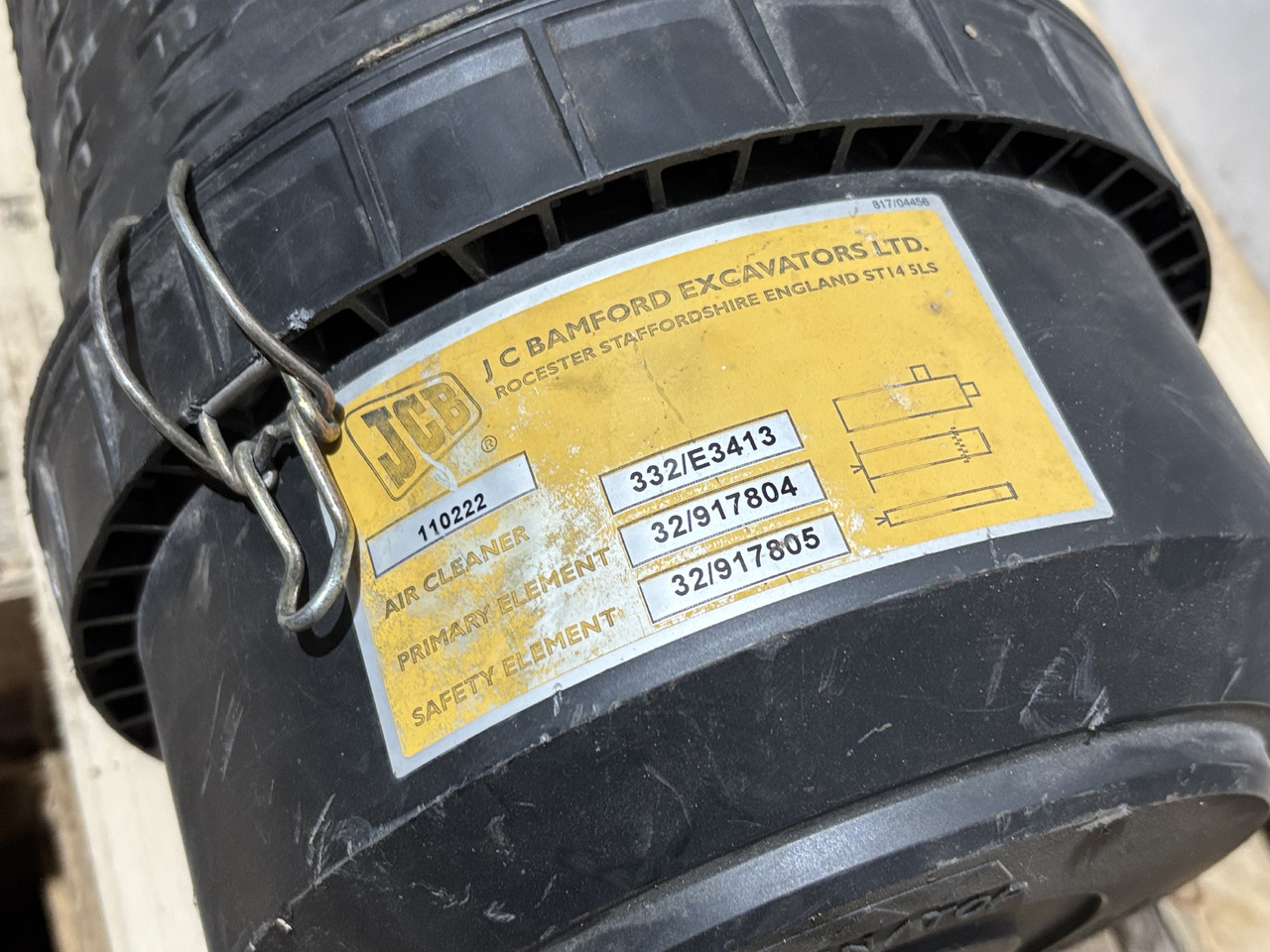 JCB 332/E3413 Filtr Powietrza Obudowa Filtra Powietrza - Повітряний фільтр в категорії Будівельна техніка: фото 1 JCB 332/E3413 Filtr Powietrza Obudowa Filtra Powietrza - Повітряний фільтр в категорії Будівельна техніка: фото 1