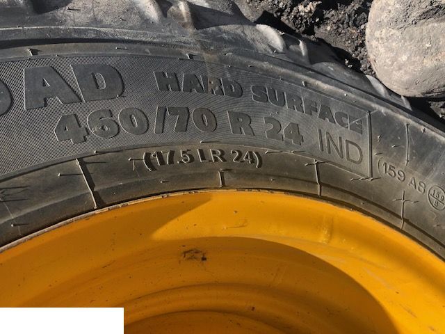 JCB - Koło ~ Opona 460/70 R24 - Felga 16x24 - Колесо в категорії Вантажно-розвантажувальна техніка: фото 2 JCB - Koło ~ Opona 460/70 R24 - Felga 16x24 - Колесо в категорії Вантажно-розвантажувальна техніка: фото 2