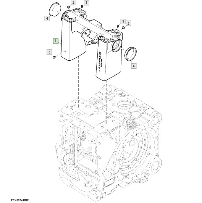 John Deere 6110 - tylny podnośnik - rama L219068 - Рама/ Шасі в категорії Сільськогосподарська техніка: фото 1 John Deere 6110 - tylny podnośnik - rama L219068 - Рама/ Шасі в категорії Сільськогосподарська техніка: фото 1