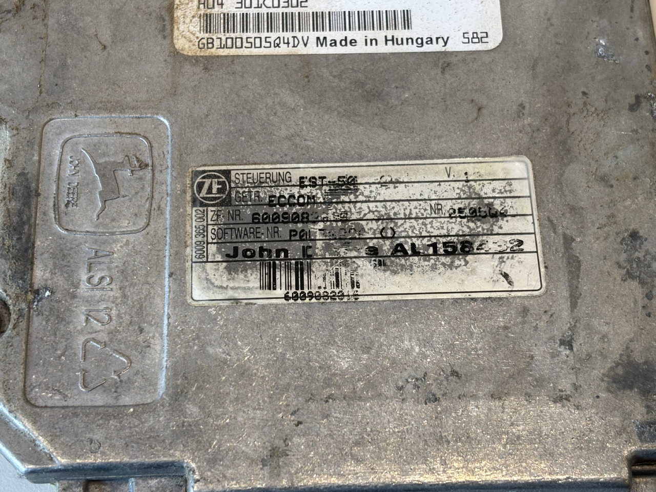 John Deere 6920 Moduł Sterownik AL158432 Bosch 0260001036 ZF 0501212594 - Електрична система в категорії Сільськогосподарська техніка: фото 4 John Deere 6920 Moduł Sterownik AL158432 Bosch 0260001036 ZF 0501212594 - Електрична система в категорії Сільськогосподарська техніка: фото 4