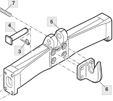 John Deere 7830 Belka Poprzeczna R177772 - Рама/ Шасі в категорії Сільськогосподарська техніка: фото 2 John Deere 7830 Belka Poprzeczna R177772 - Рама/ Шасі в категорії Сільськогосподарська техніка: фото 2