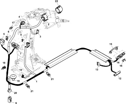 John Deere 9470RX - Wiązka przewodów RE574963 (Hamulec) - Кабелі/ Дроти в категорії Трактори: фото 1 John Deere 9470RX - Wiązka przewodów RE574963 (Hamulec) - Кабелі/ Дроти в категорії Трактори: фото 1