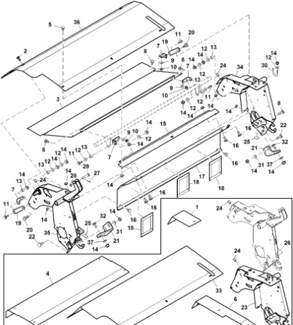 John Deere 960 - Rama DC222294 (System owijania) - Рама/ Шасі в категорії Прес-підбирачі рулонні: фото 1 John Deere 960 - Rama DC222294 (System owijania) - Рама/ Шасі в категорії Прес-підбирачі рулонні: фото 1