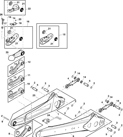 John Deere 960 - Zaczep DC223909 (Rama, pokrywy, róźne) - Рама/ Шасі в категорії Прес-підбирачі рулонні: фото 1 John Deere 960 - Zaczep DC223909 (Rama, pokrywy, róźne) - Рама/ Шасі в категорії Прес-підбирачі рулонні: фото 1