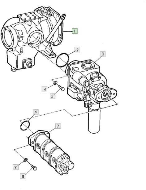 John Deere CTS 9600 - pompa hydrauliczna AH161250 - Гідронасос в категорії Сільськогосподарська техніка: фото 1 John Deere CTS 9600 - pompa hydrauliczna AH161250 - Гідронасос в категорії Сільськогосподарська техніка: фото 1