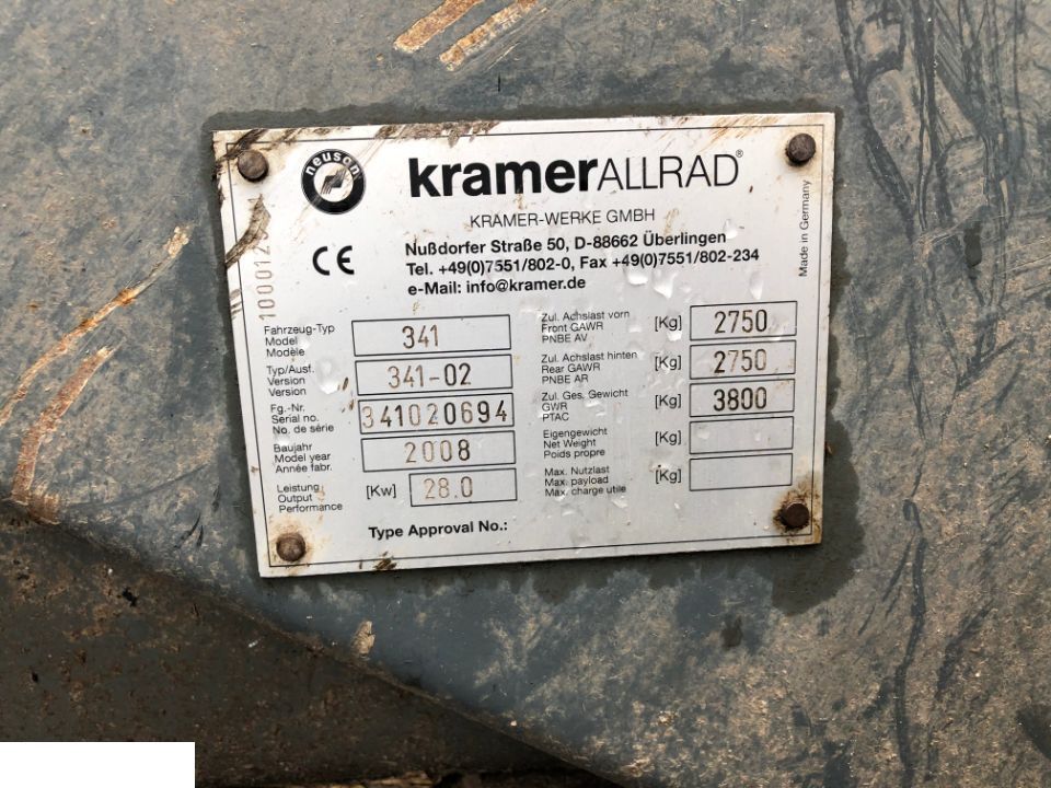 Kramer Allrad 280 341-02 Radlader - Części - Zwrotnica - Поворотний кулак в категорії Будівельна техніка: фото 1 Kramer Allrad 280 341-02 Radlader - Części - Zwrotnica - Поворотний кулак в категорії Будівельна техніка: фото 1