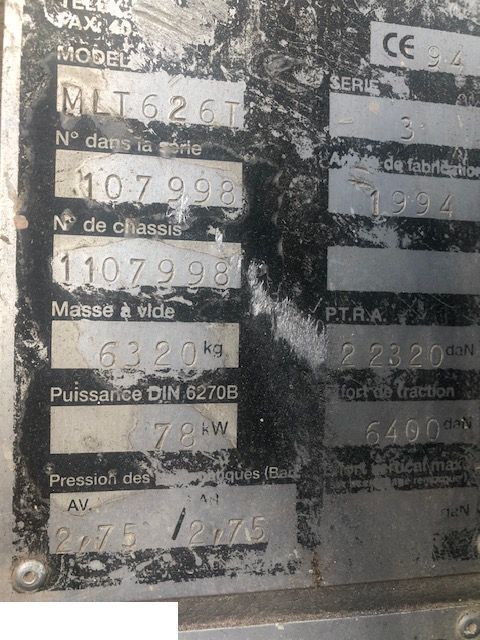 Коробка передач в категорії Навантажувачі телескопічні Manitou 628 - Skrzynia  [CZĘŚCI]: фото 9