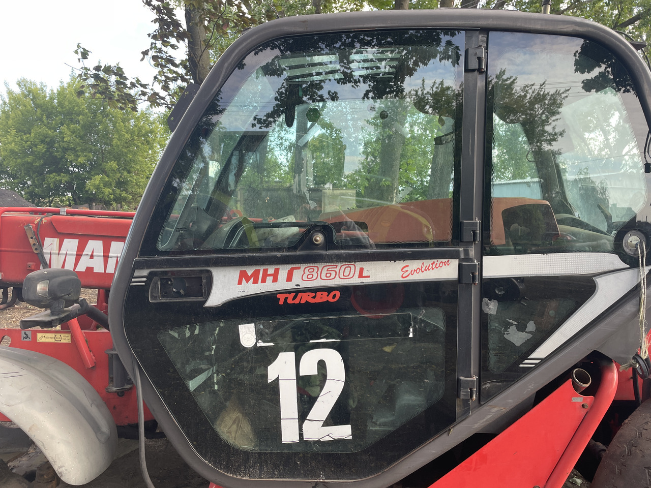 Manitou MHT 860 - części - błotniki drzwi kabina - Двері та запчастини в категорії Сільськогосподарська техніка: фото 1 Manitou MHT 860 - części - błotniki drzwi kabina - Двері та запчастини в категорії Сільськогосподарська техніка: фото 1