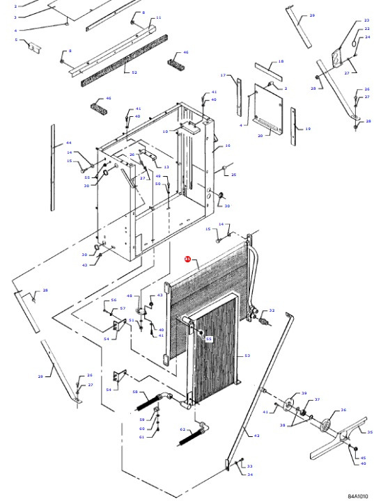 Massey Fergusson MF 30 - chłodnica oleju hydraulicznego D28750776 - Масляний радіатор в категорії Сільськогосподарська техніка: фото 1 Massey Fergusson MF 30 - chłodnica oleju hydraulicznego D28750776 - Масляний радіатор в категорії Сільськогосподарська техніка: фото 1