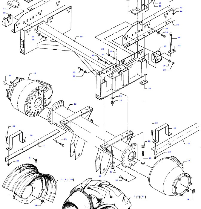 Massey Fergusson MF 30 - oś przednia zwolnica D46147300 - Бортовий редуктор в категорії Сільськогосподарська техніка: фото 2 Massey Fergusson MF 30 - oś przednia zwolnica D46147300 - Бортовий редуктор в категорії Сільськогосподарська техніка: фото 2