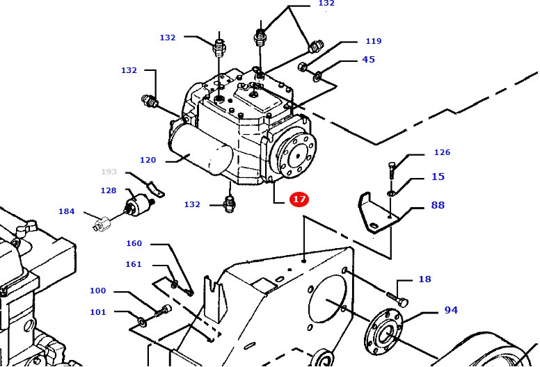 Massey Fergusson MF 30 - pompa hydrauliczna D45161000 - Гідронасос в категорії Сільськогосподарська техніка: фото 1 Massey Fergusson MF 30 - pompa hydrauliczna D45161000 - Гідронасос в категорії Сільськогосподарська техніка: фото 1