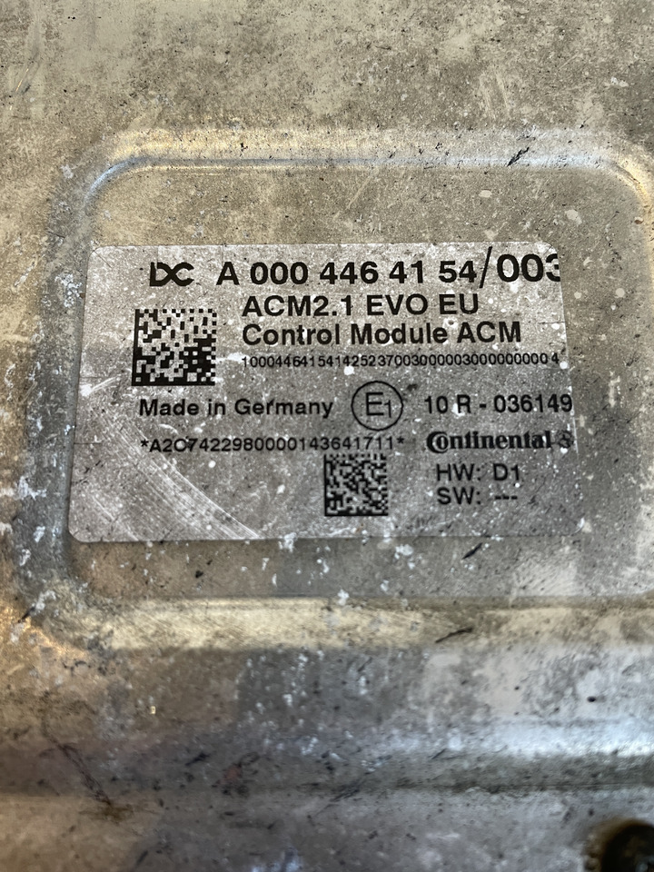 Mercedes Actros MP4 - wtyczka przewód wiązka modułu ACM sterownik Adblue A0004464154 - Блок управління в категорії Сільськогосподарська техніка: фото 2 Mercedes Actros MP4 - wtyczka przewód wiązka modułu ACM sterownik Adblue A0004464154 - Блок управління в категорії Сільськогосподарська техніка: фото 2