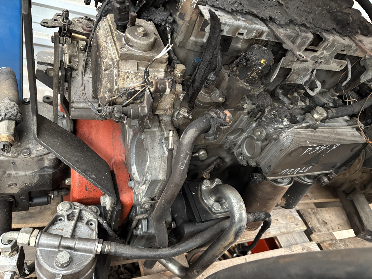 Merlo P 34.7 Silnik Blok Pompa Kolektor Wał Miska CZĘŚCI - Двигун та запчастини в категорії Будівельна техніка: фото 4 Merlo P 34.7 Silnik Blok Pompa Kolektor Wał Miska CZĘŚCI - Двигун та запчастини в категорії Будівельна техніка: фото 4