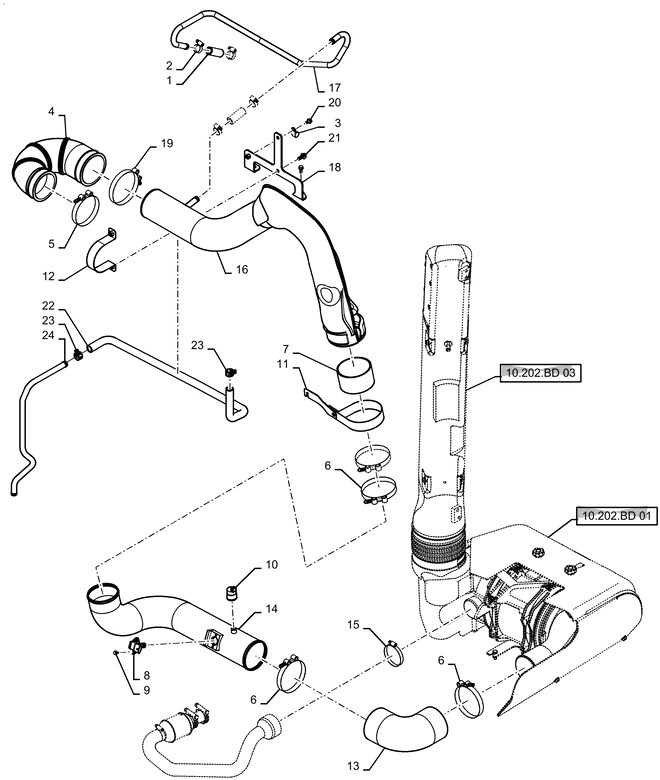 New Holland T6090 T6070 Przewod, wlotu powie 84286727 - Впускна труба в категорії Трактори: фото 1 New Holland T6090 T6070 Przewod, wlotu powie 84286727 - Впускна труба в категорії Трактори: фото 1
