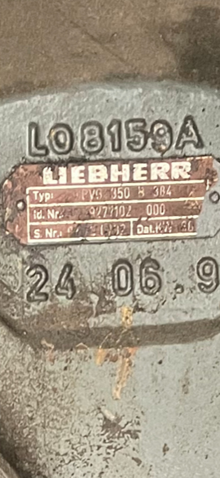 Przekładnia Liebherr PVG 350 B 384 , Liebherr L564 , L574 - Трансмісія в категорії Колісні навантажувачі: фото 1 Przekładnia Liebherr PVG 350 B 384 , Liebherr L564 , L574 - Трансмісія в категорії Колісні навантажувачі: фото 1