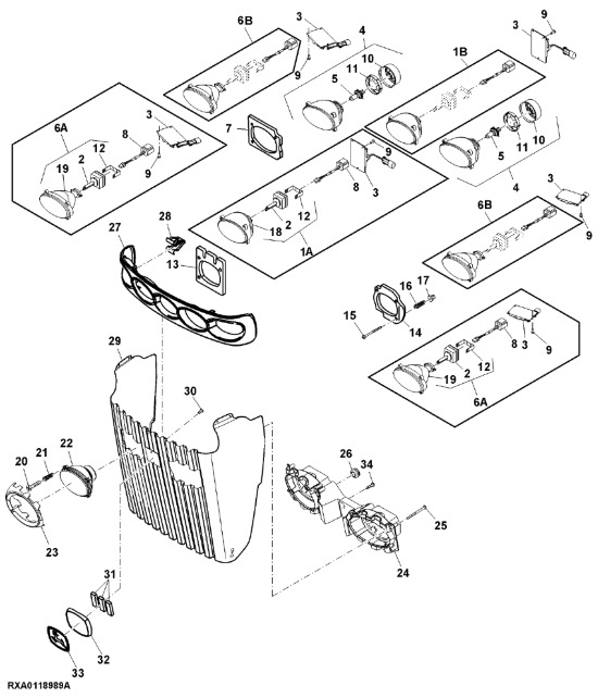RE254056 John Deere 8345R - Ekran - Кузов і екстер'єр в категорії Трактори: фото 1 RE254056 John Deere 8345R - Ekran - Кузов і екстер'єр в категорії Трактори: фото 1