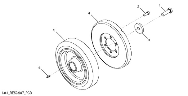 RE520465 John Deere 8345R - Tłumik skrętny - Двигун та запчастини в категорії Сільськогосподарська техніка: фото 1 RE520465 John Deere 8345R - Tłumik skrętny - Двигун та запчастини в категорії Сільськогосподарська техніка: фото 1