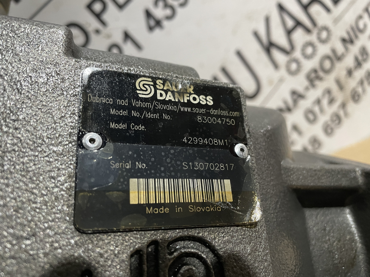 Valtra S354 Massey 8480 - pompa hydrauliczna 4299408M1 4299408M2 - Гідронасос в категорії Сільськогосподарська техніка: фото 4 Valtra S354 Massey 8480 - pompa hydrauliczna 4299408M1 4299408M2 - Гідронасос в категорії Сільськогосподарська техніка: фото 4