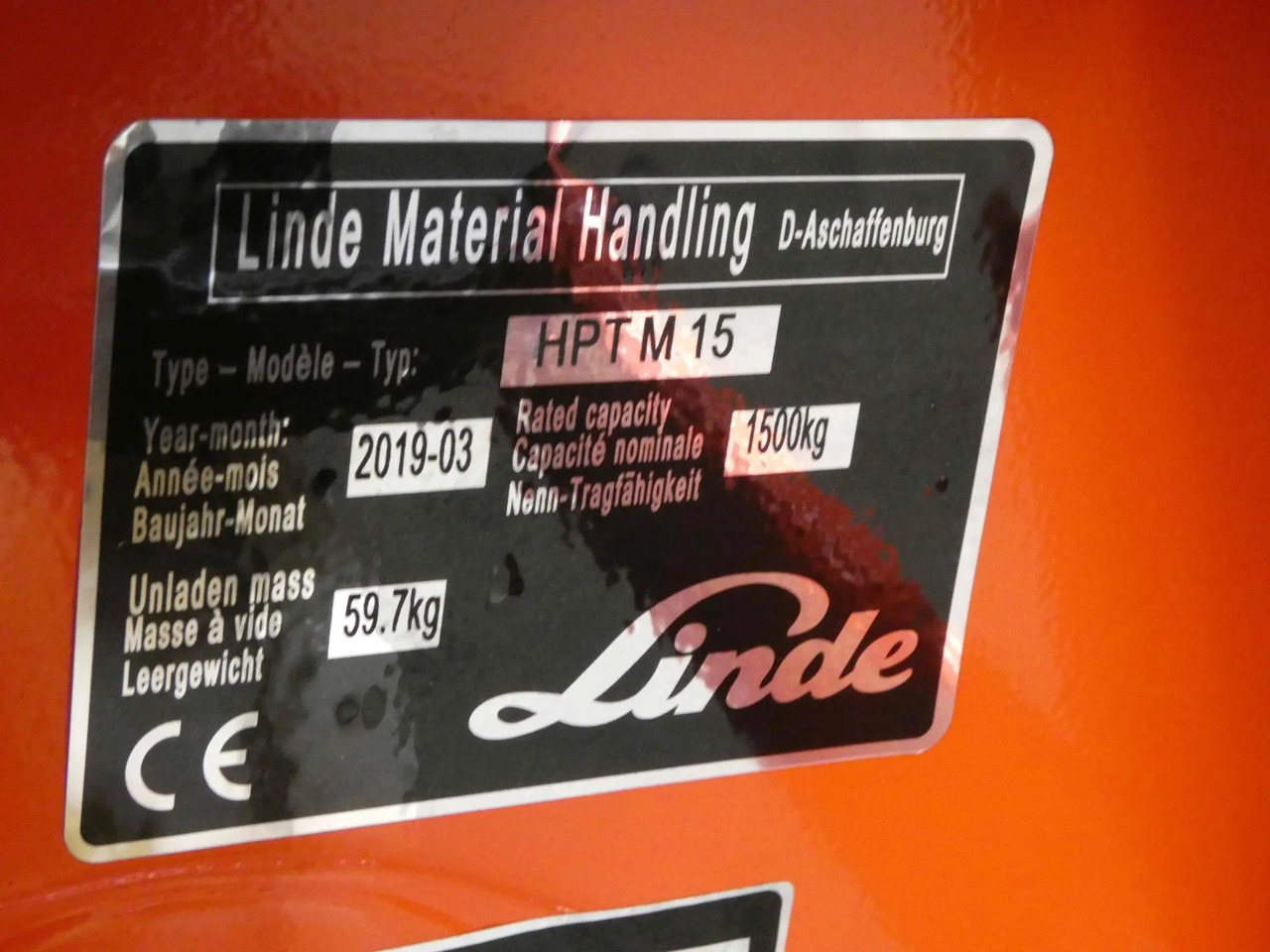 Linde 2x HPTM15/565mm - Візок: фото 4 Linde 2x HPTM15/565mm - Візок: фото 4