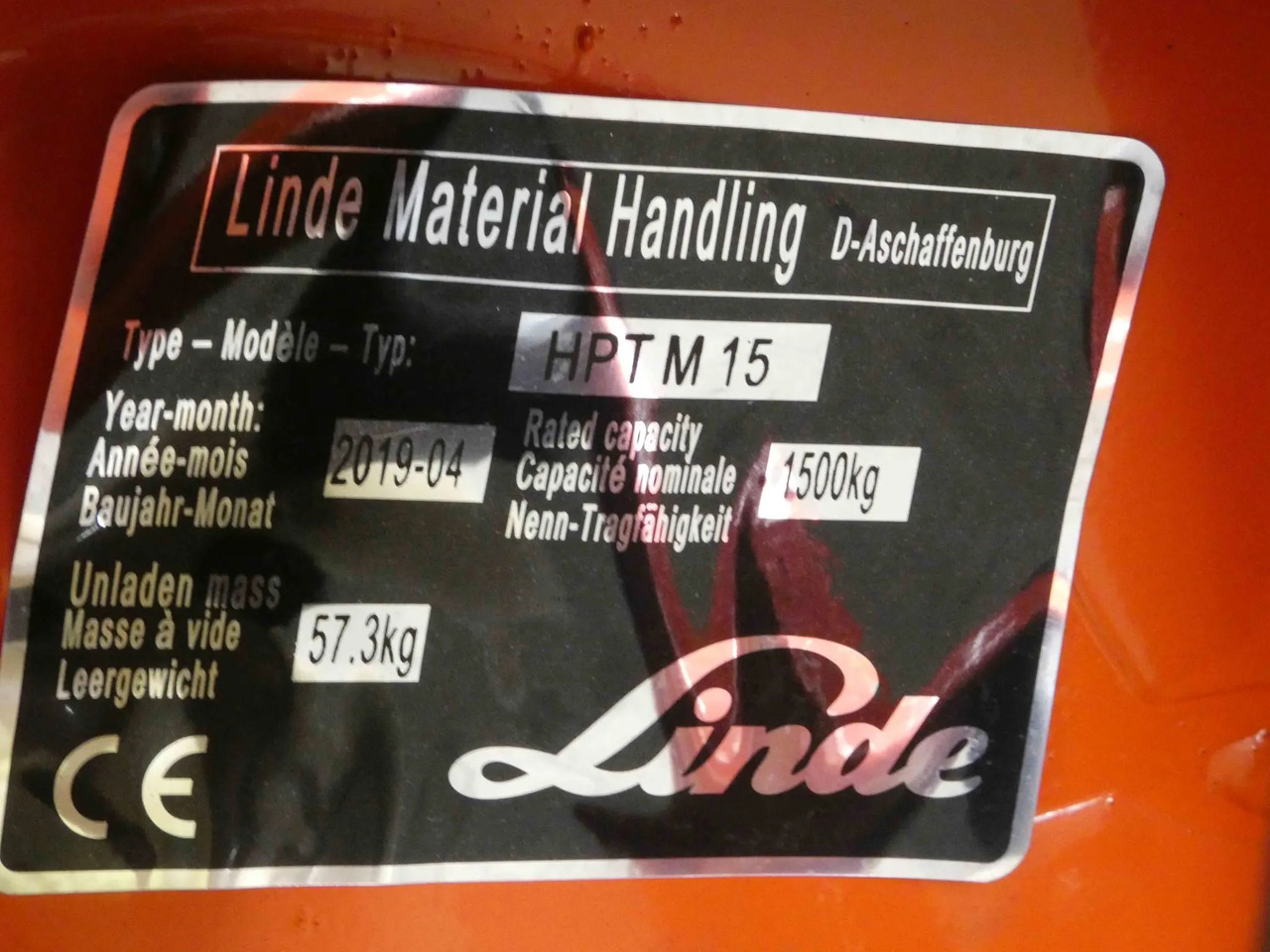 Linde 3x HPTM15Low/350mm - Візок: фото 4 Linde 3x HPTM15Low/350mm - Візок: фото 4