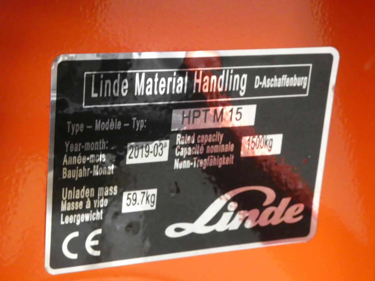 Linde 4x HPTM15/565mm - Візок: фото 4 Linde 4x HPTM15/565mm - Візок: фото 4