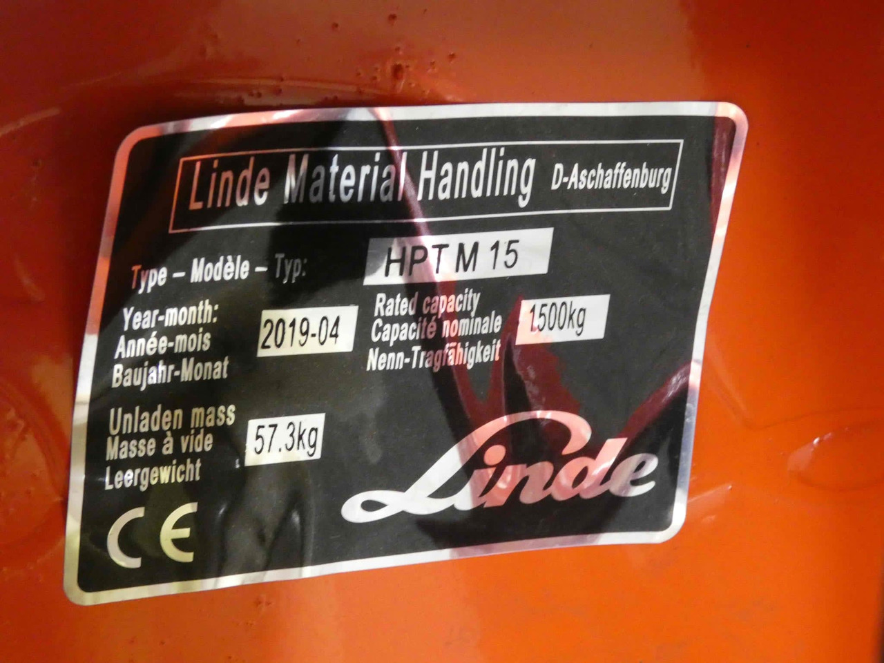 Linde 4x HPTM15High/350mm - Візок: фото 4 Linde 4x HPTM15High/350mm - Візок: фото 4