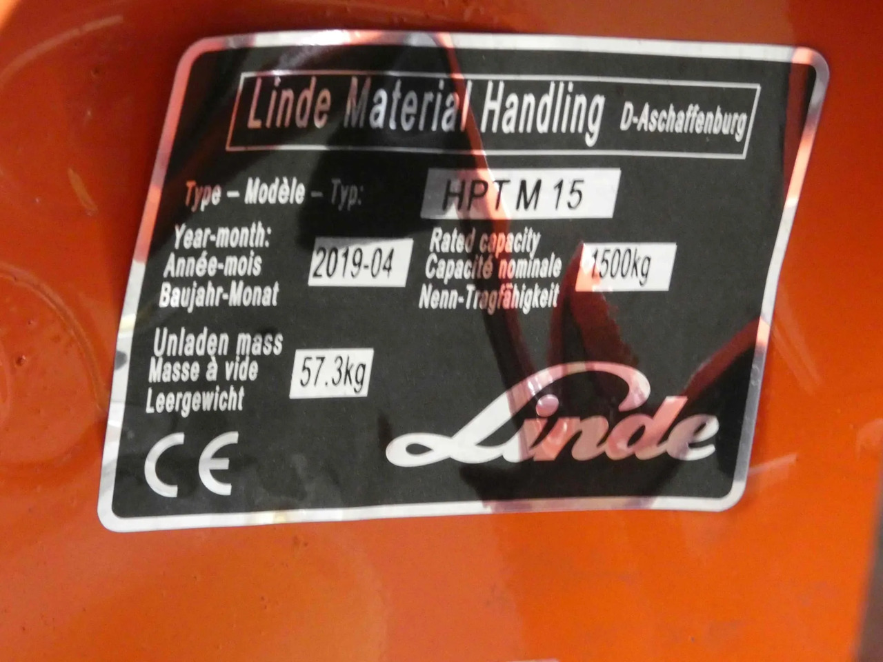 Linde 4x HPTM15High/350mm - Візок: фото 4 Linde 4x HPTM15High/350mm - Візок: фото 4
