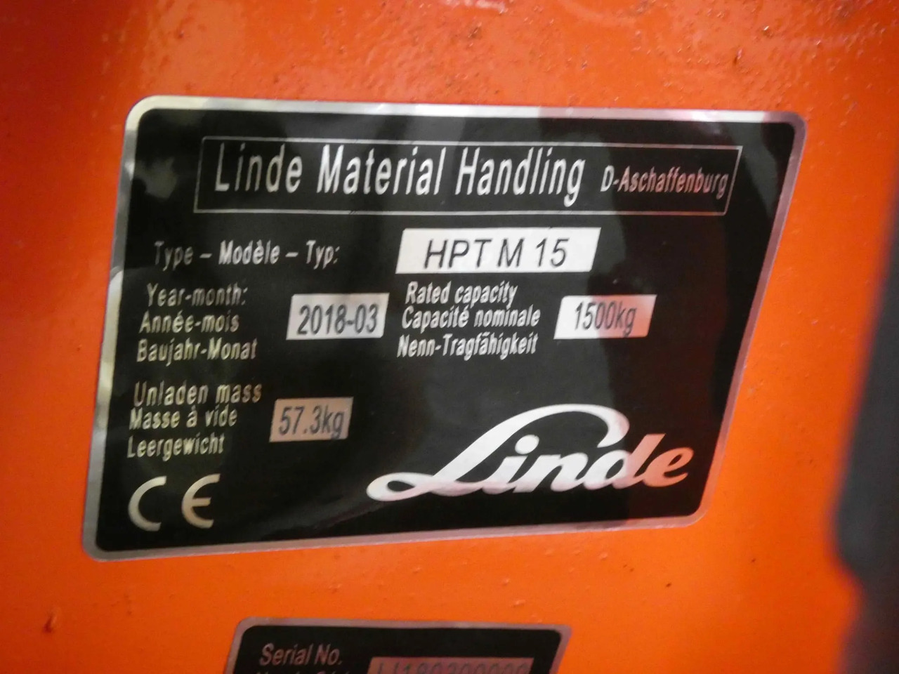 Linde 4x HPTM15Low/350mm - Візок: фото 4 Linde 4x HPTM15Low/350mm - Візок: фото 4