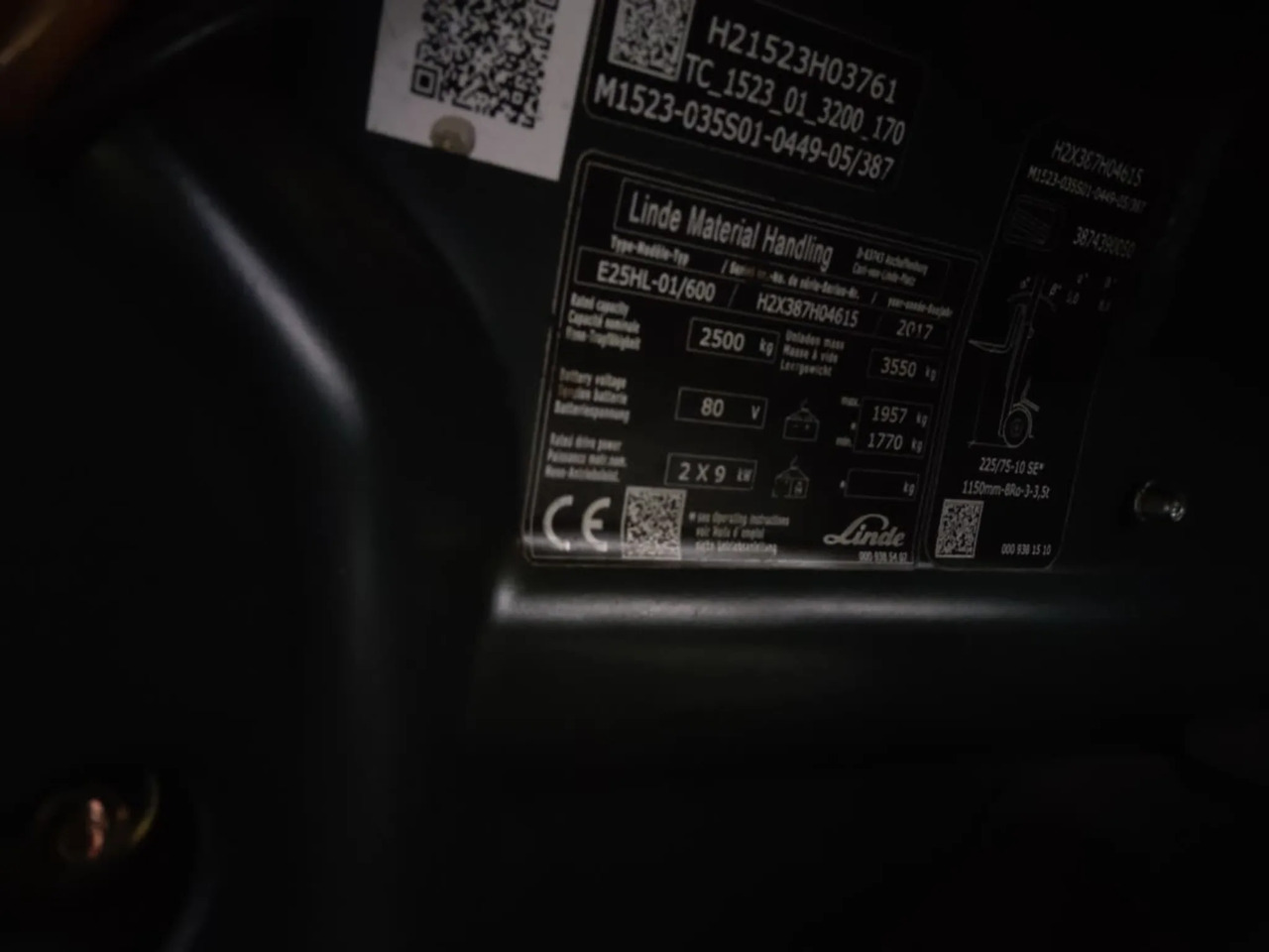 Linde E25HL-01/600 - Електронавантажувач: фото 5 Linde E25HL-01/600 - Електронавантажувач: фото 5