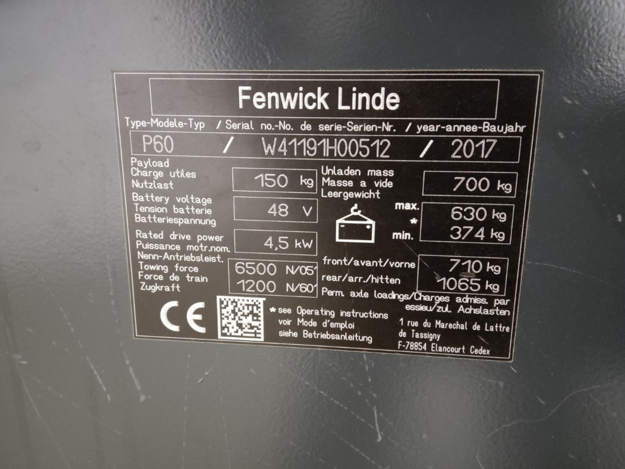 Linde P60 - Складські тягач: фото 5 Linde P60 - Складські тягач: фото 5