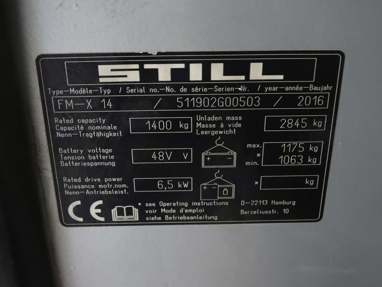 STILL FM-X14 - Рiч-трак: фото 5 STILL FM-X14 - Рiч-трак: фото 5