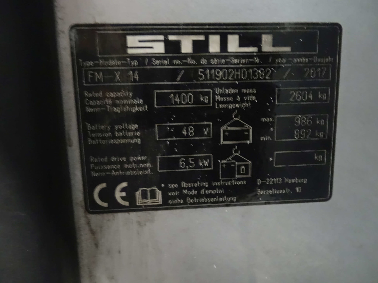 STILL FM-X14 - Рiч-трак: фото 5 STILL FM-X14 - Рiч-трак: фото 5