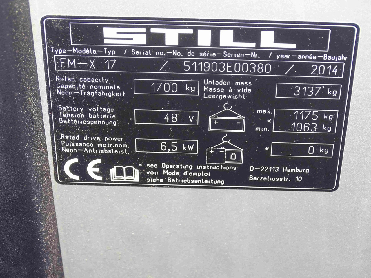 STILL FM-X17 - Рiч-трак: фото 5 STILL FM-X17 - Рiч-трак: фото 5