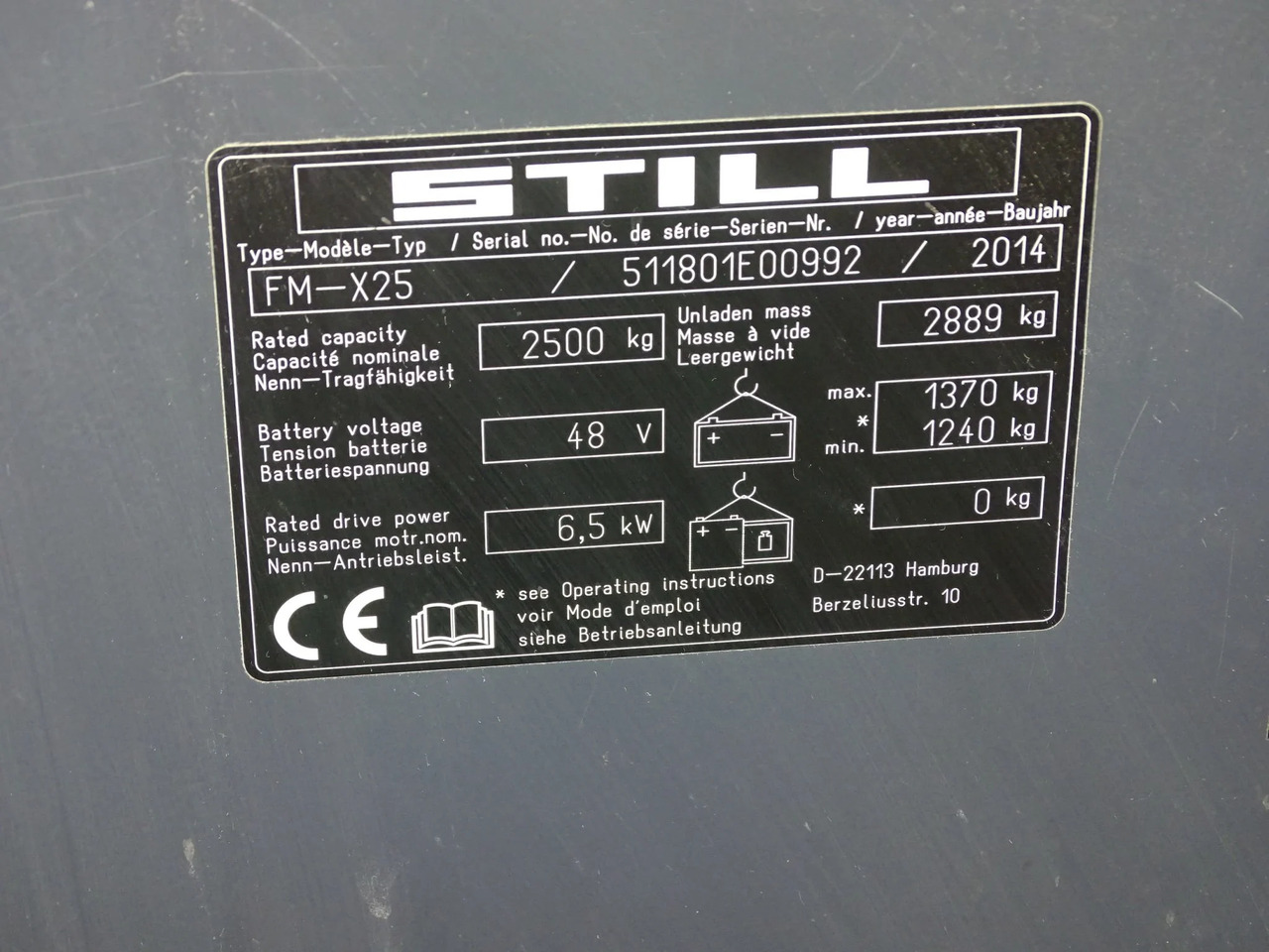 STILL FM-X25 - Рiч-трак: фото 5 STILL FM-X25 - Рiч-трак: фото 5