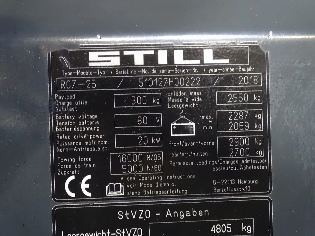 STILL R07-25 - Складські тягач: фото 5 STILL R07-25 - Складські тягач: фото 5