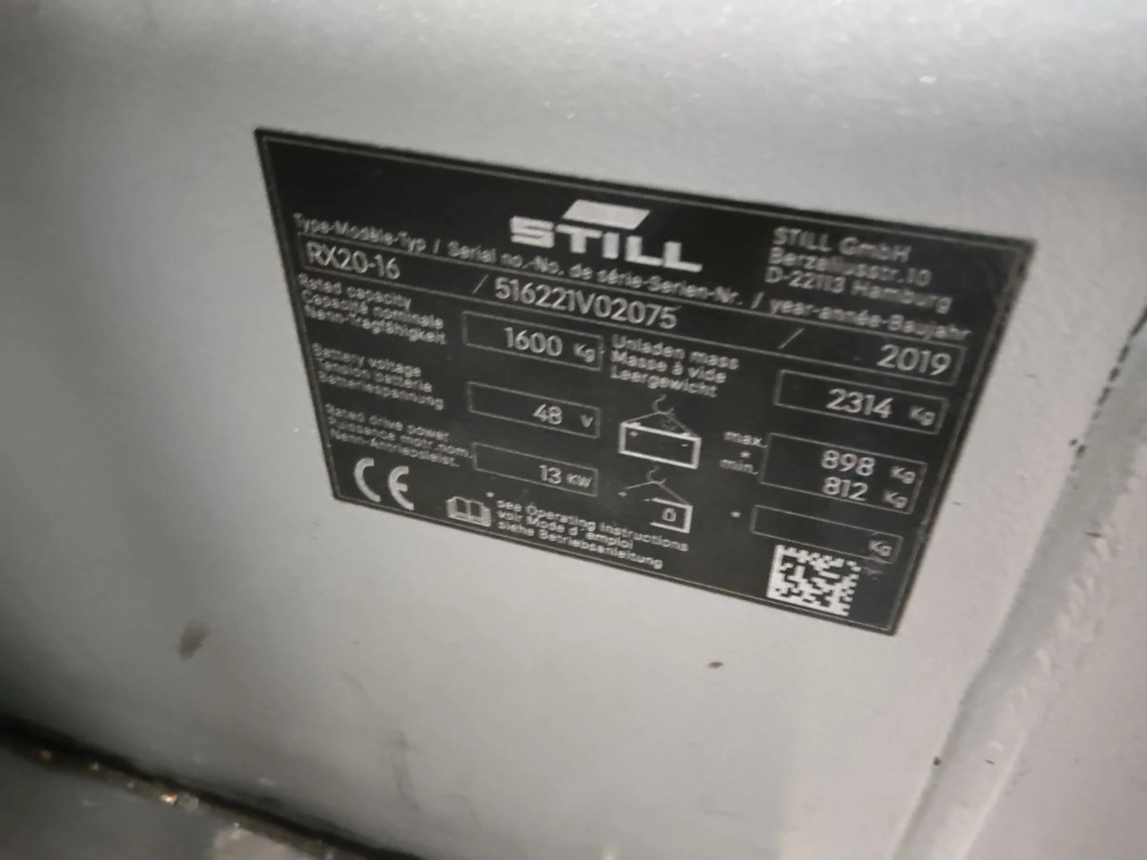 STILL RX20-16/LiIon - Електронавантажувач: фото 4 STILL RX20-16/LiIon - Електронавантажувач: фото 4