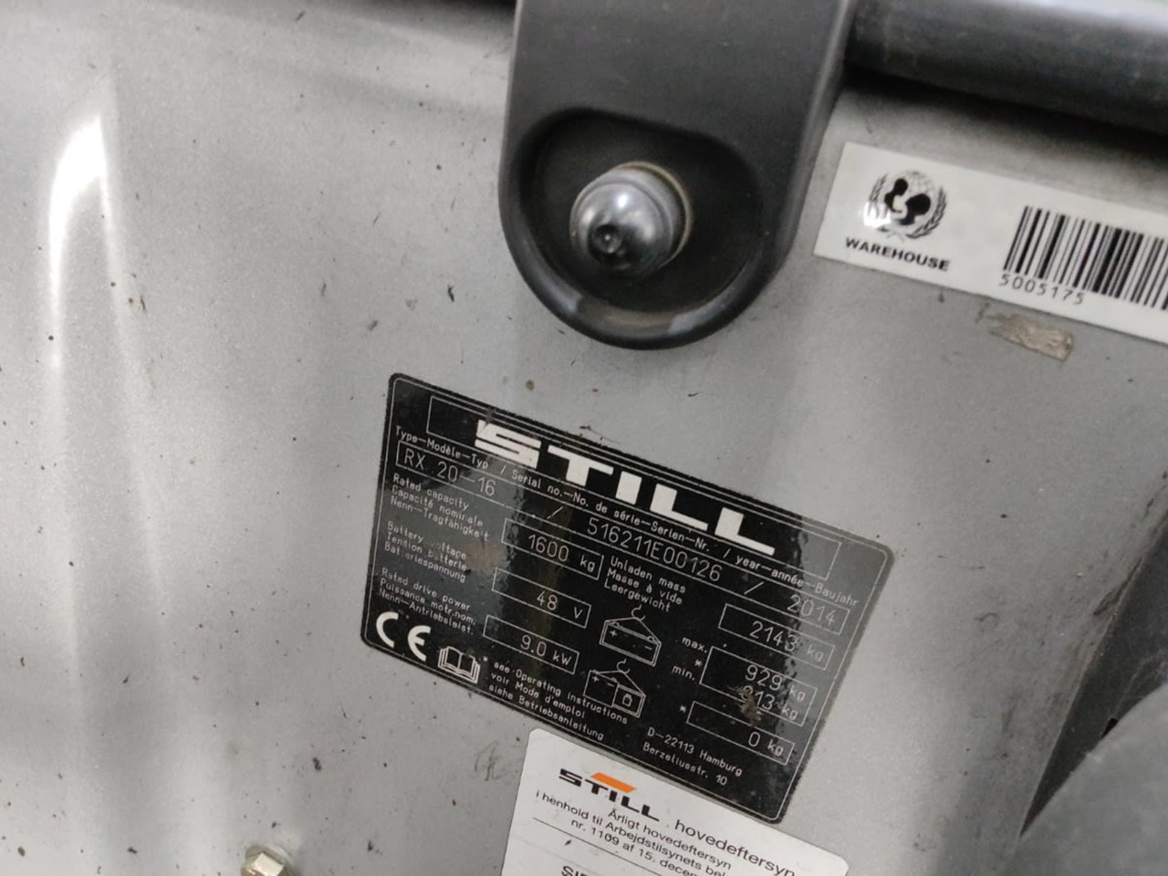 STILL RX20-16 - Електронавантажувач: фото 5 STILL RX20-16 - Електронавантажувач: фото 5