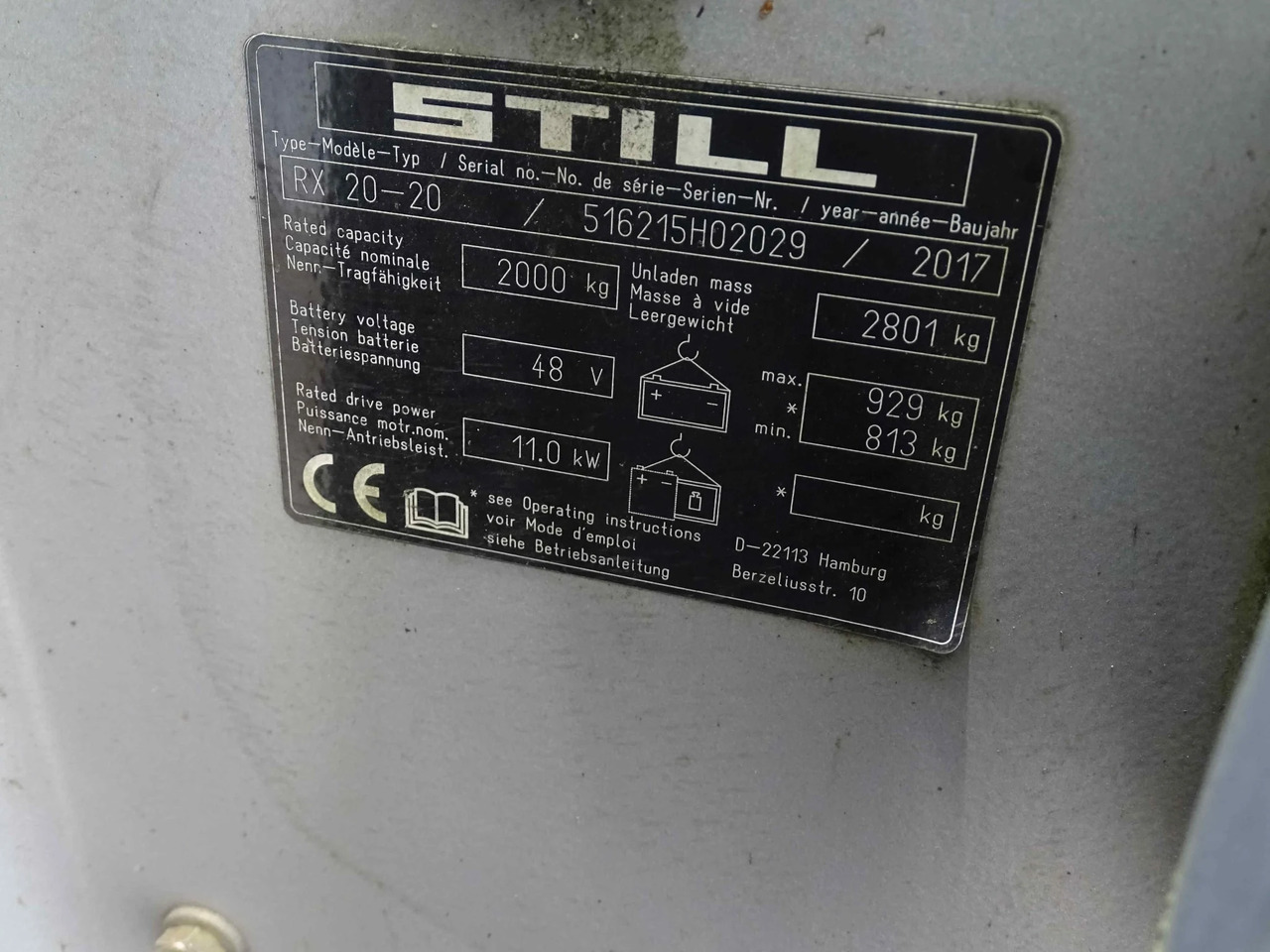 STILL RX20-20 - Електронавантажувач: фото 5 STILL RX20-20 - Електронавантажувач: фото 5