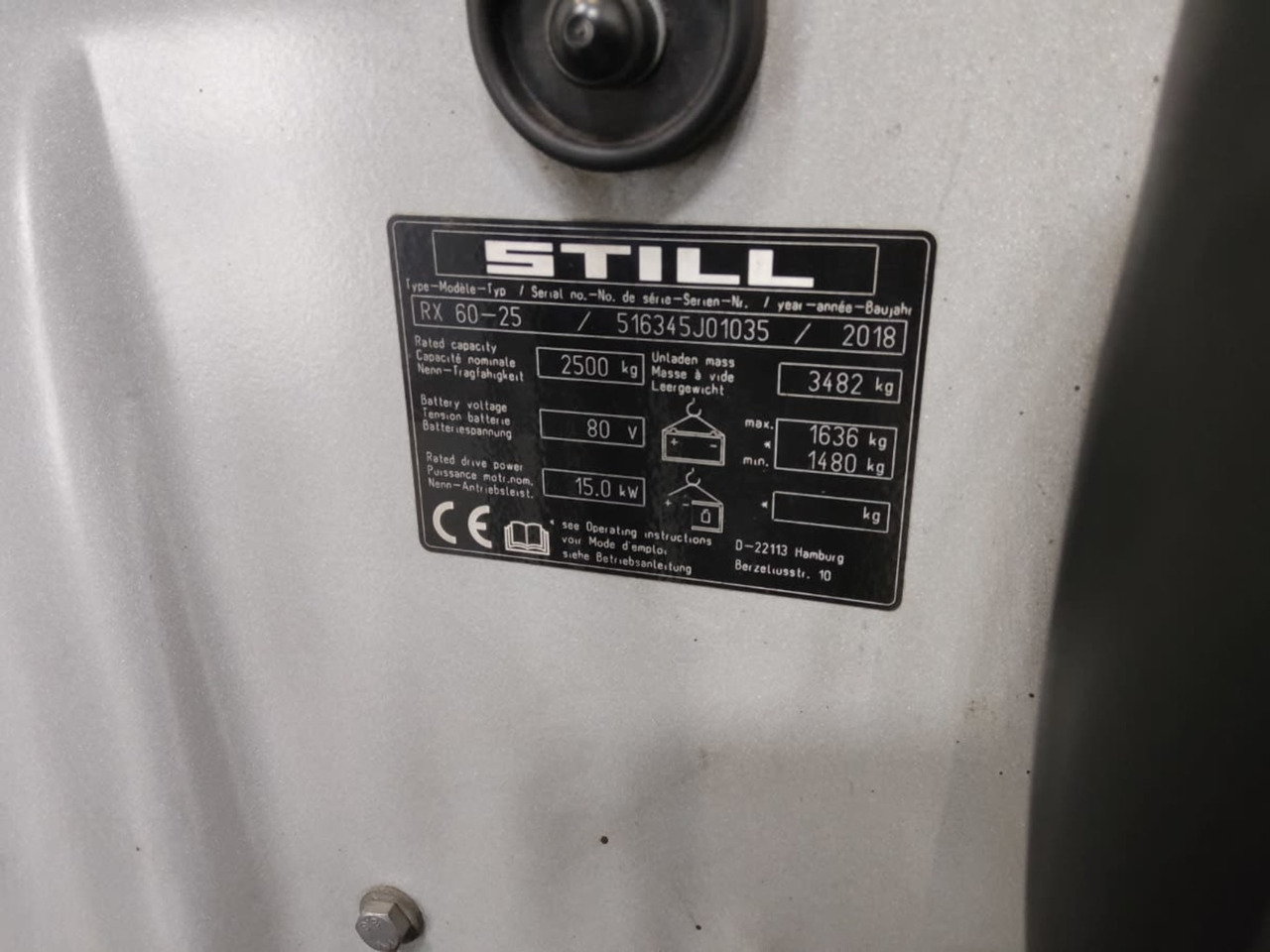 STILL RX60-25 - Електронавантажувач: фото 2 STILL RX60-25 - Електронавантажувач: фото 2