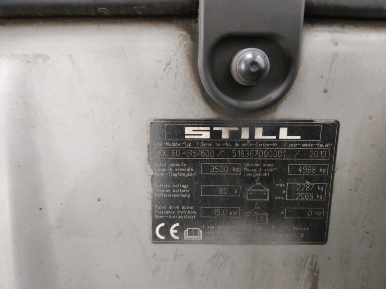 STILL RX60-35/600 - Електронавантажувач: фото 5 STILL RX60-35/600 - Електронавантажувач: фото 5