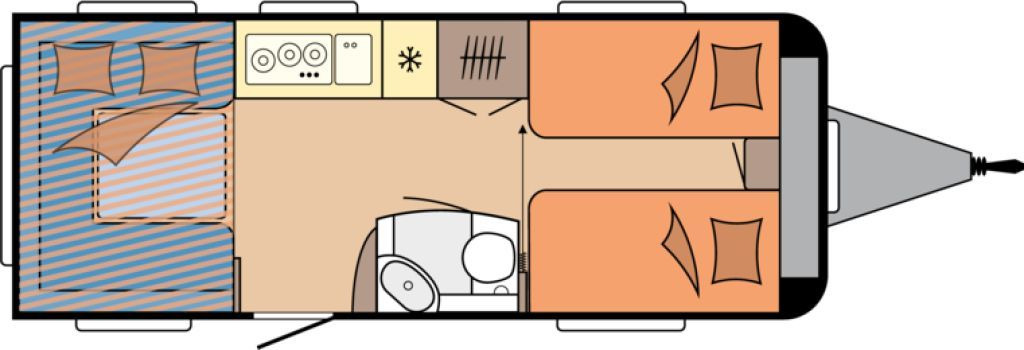 Hobby De Luxe 515 UHL mit Extras, Lagerabverkauf! - Причіп дача: фото 2 Hobby De Luxe 515 UHL mit Extras, Lagerabverkauf! - Причіп дача: фото 2