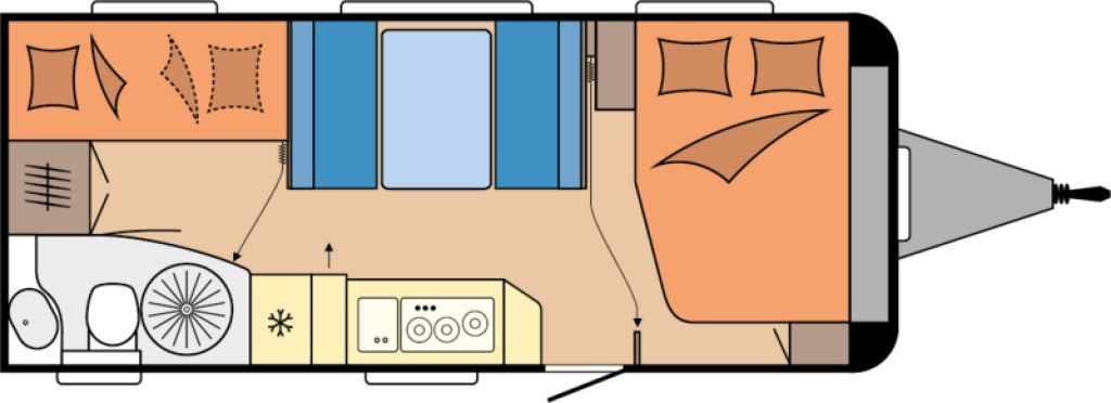 Hobby De Luxe 545 KMF 2026 3er Autark Backofen uvm.+ - Причіп дача: фото 2 Hobby De Luxe 545 KMF 2026 3er Autark Backofen uvm.+ - Причіп дача: фото 2