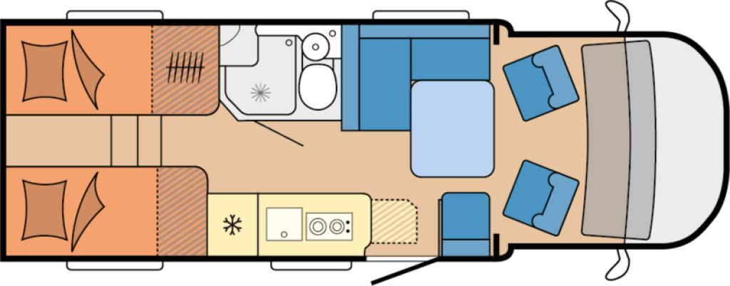 Hobby PRESTIGE T 710 GE 2026 180PS Autom. Voll LED +++ - Напівінтегрований автобудинок: фото 2 Hobby PRESTIGE T 710 GE 2026 180PS Autom. Voll LED +++ - Напівінтегрований автобудинок: фото 2