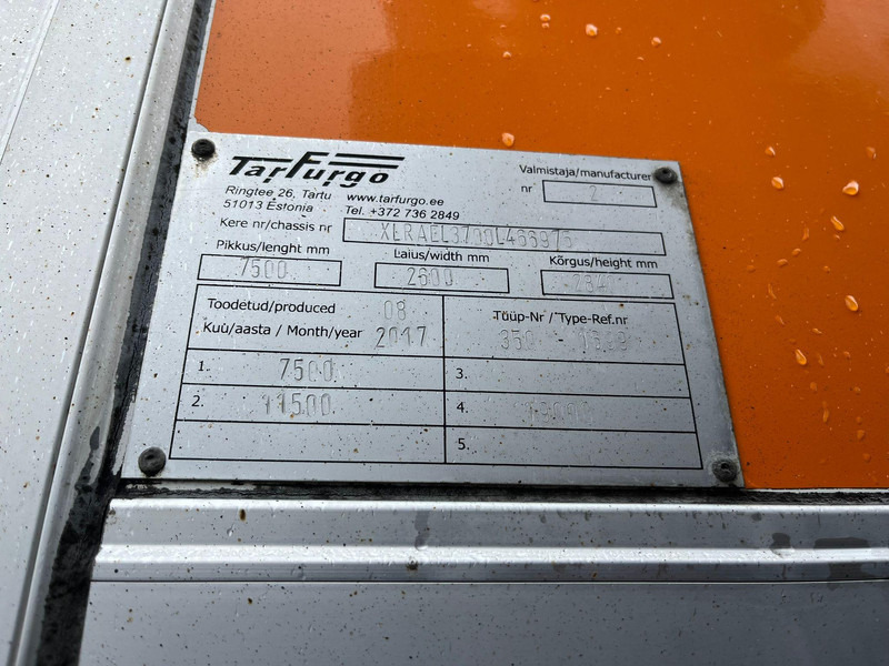 Вантажівка з закритим кузовом DAF LF 290 4x2 BOX L=7412 mm: фото 14