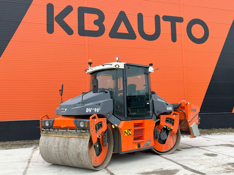 Hamm DV+ 90i VO-S Sand spreader BSWA 1700 - Каток: фото 1 Hamm DV+ 90i VO-S Sand spreader BSWA 1700 - Каток: фото 1