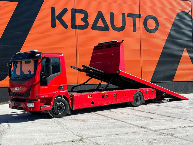 Iveco Eurocargo 120-220L 4x2 WY 2500 kg / PLATFORM L=6570 mm / W=2300 mm / WINCH - Автовоз вантажівка: фото 2 Iveco Eurocargo 120-220L 4x2 WY 2500 kg / PLATFORM L=6570 mm / W=2300 mm / WINCH - Автовоз вантажівка: фото 2