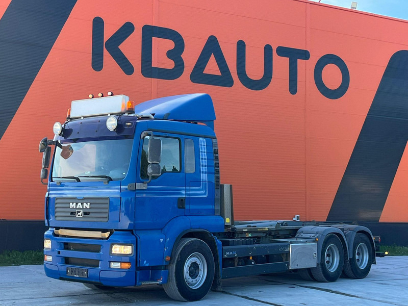 MAN TGA 28.480 6x2 JOAB L 20 ton / L=5500 mm - Гаковий мультиліфт вантажівка: фото 1 MAN TGA 28.480 6x2 JOAB L 20 ton / L=5500 mm - Гаковий мультиліфт вантажівка: фото 1