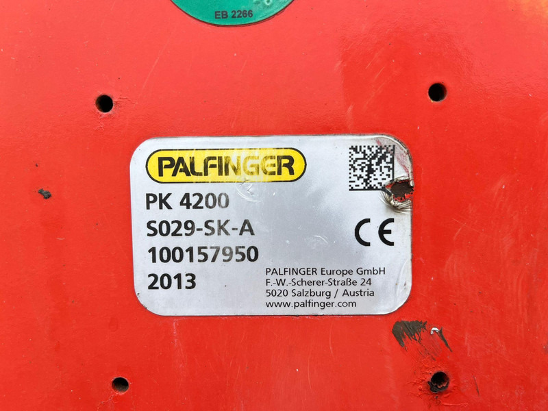 Бортова вантажівка/ Платформа, Вантажівка з маніпулятором MAN TGL 8.180 4x2 PK 4200 YEAR 2013 / PLATFORM L=3710 mm: фото 13