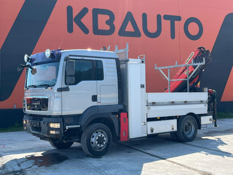 MAN TGM 13.290 4x4 PK9002 / PLATFORM L=3212 mm - Бортова вантажівка/ Платформа, Вантажівка з маніпулятором: фото 2 MAN TGM 13.290 4x4 PK9002 / PLATFORM L=3212 mm - Бортова вантажівка/ Платформа, Вантажівка з маніпулятором: фото 2
