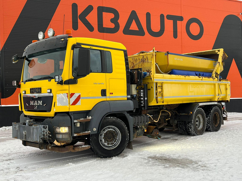 MAN TGS 26.480 6x2 FRONT AND SIDE SNOW PLOW EQUIPMENT / UNDERBODY SCRAPER - Самоскид вантажівка: фото 1 MAN TGS 26.480 6x2 FRONT AND SIDE SNOW PLOW EQUIPMENT / UNDERBODY SCRAPER - Самоскид вантажівка: фото 1